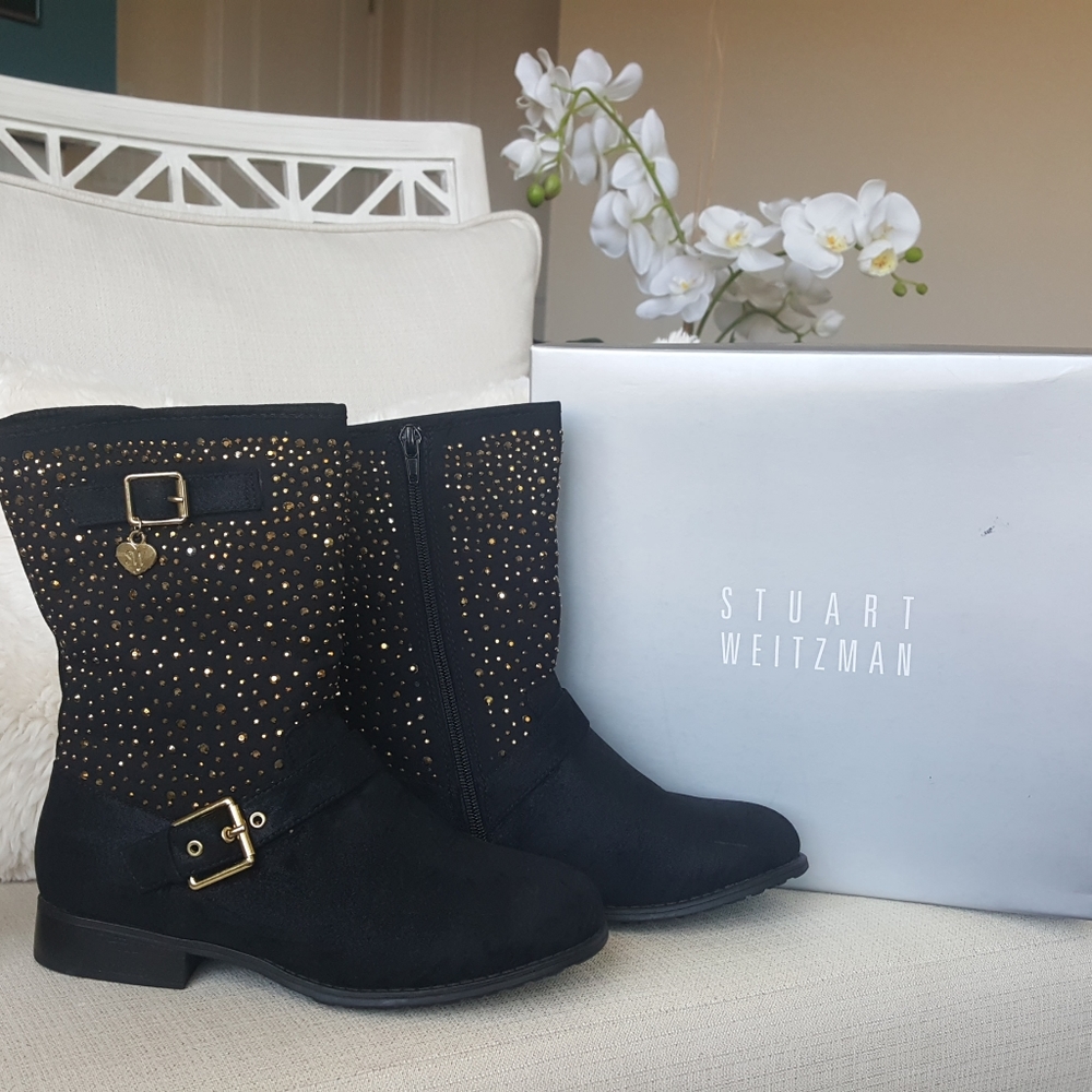 Stuart Weitzman Selma Cassie Ankle/Calf Boots Sz 4
